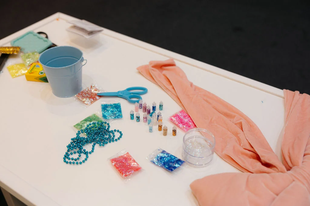 Carnaby creative making table with art materials